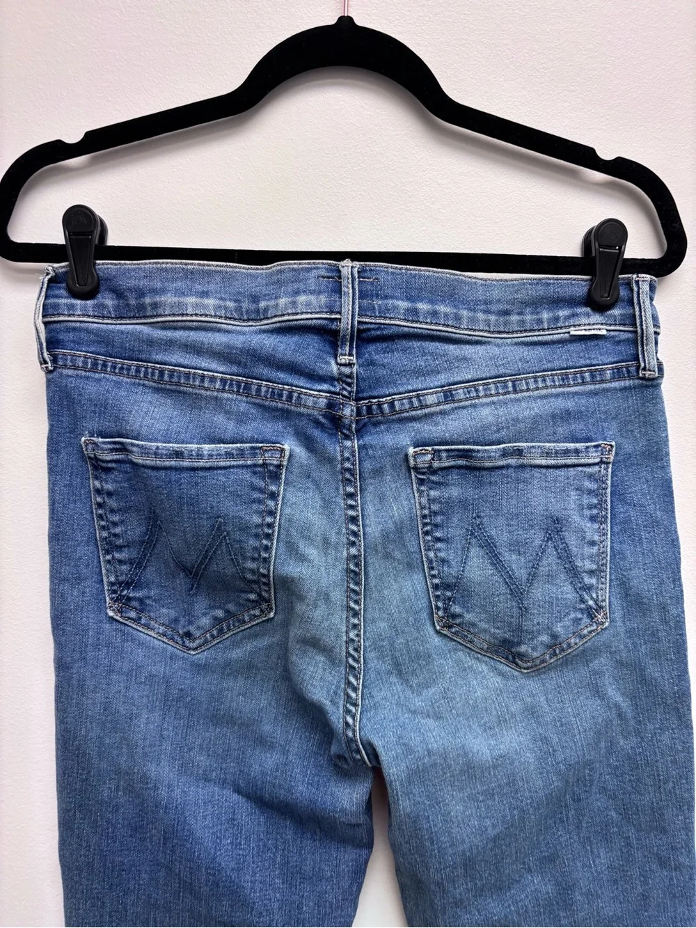 MOTHER Denim The Mid Rise Dazzler Ankle Jeans Healing Jar Size 29